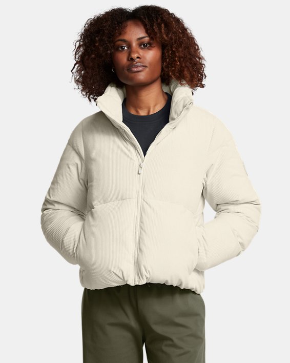 Cream corduroy puffer jacket shop Cream corduroy puffer jacket shop
